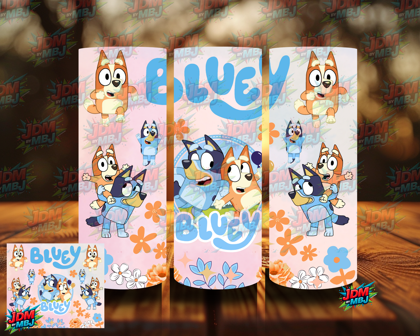 Inspired by Bluey Sublimation Prints