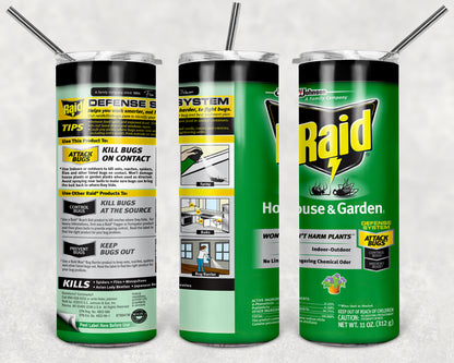 Inspired by RAID Spray Can's Sublimation Prints