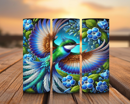 Impresiones de sublimación de aves y mariposas