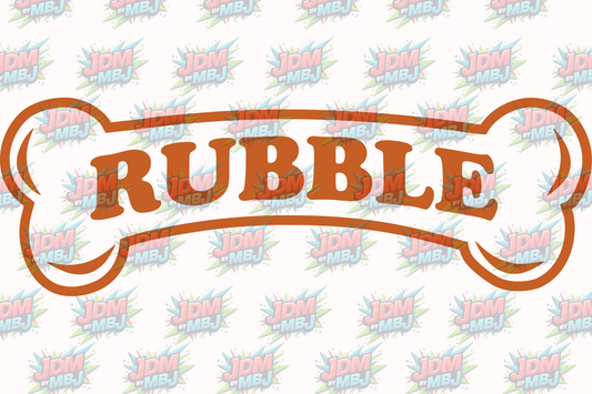 Rubble -  UV Wrap
