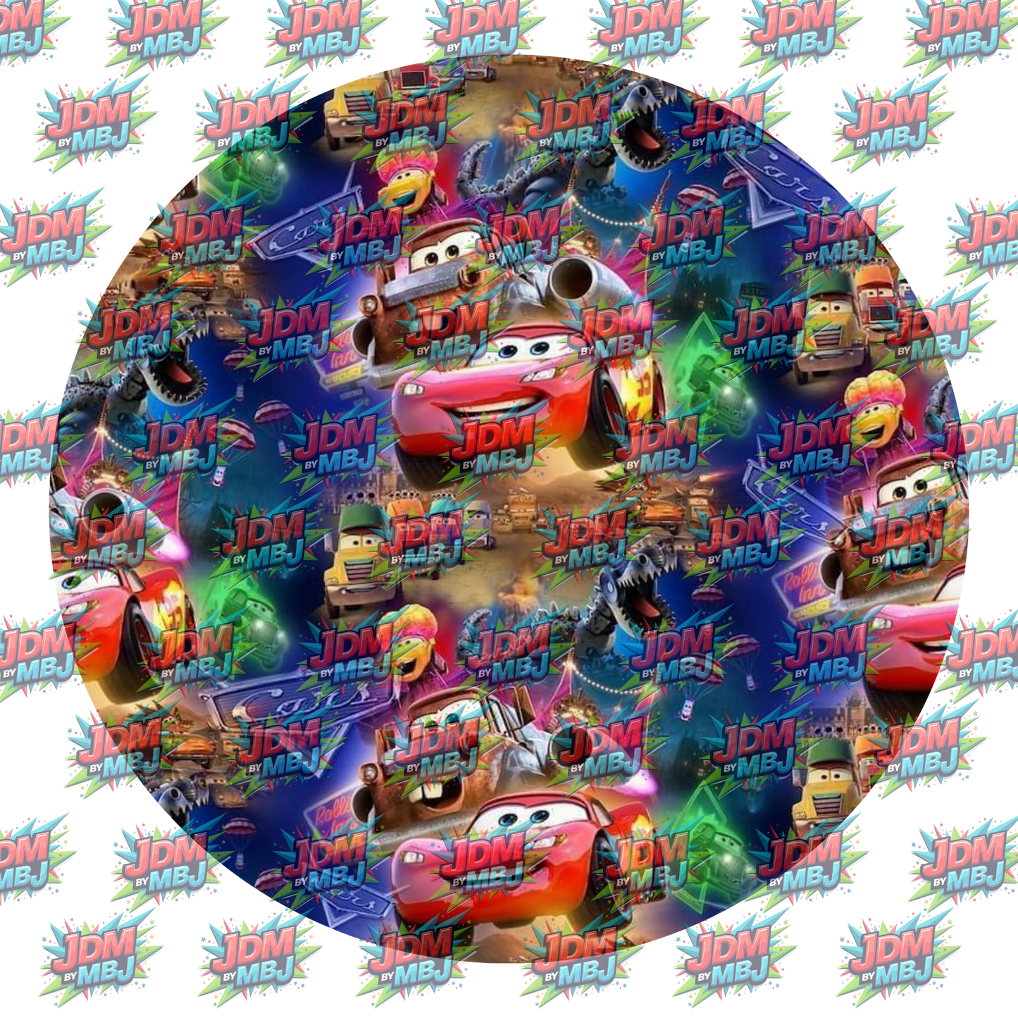 Car Coaster Sublimation Prints (8 to a page)
