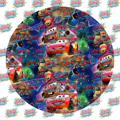 Car Coaster Sublimation Prints (8 to a page)