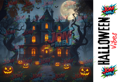 Inspirado en las impresiones de sublimación de Halloween