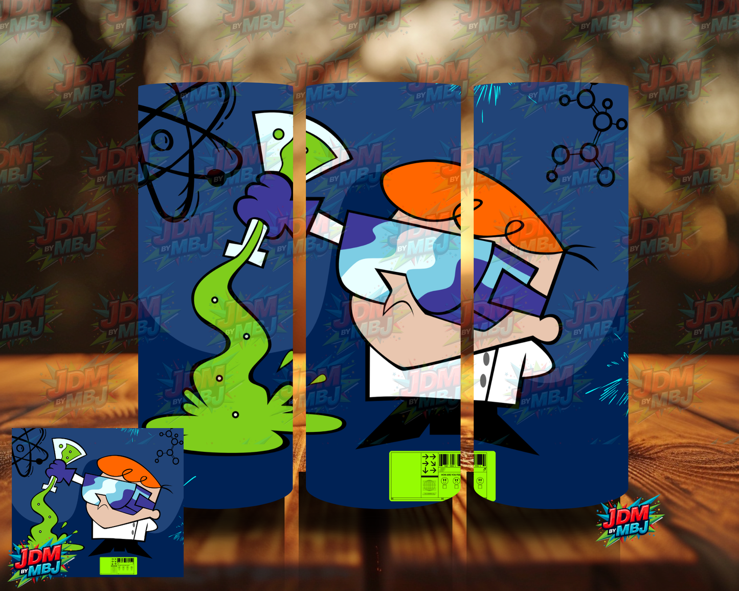 Inspired by Dexter's Laboratory Sublimation Prints