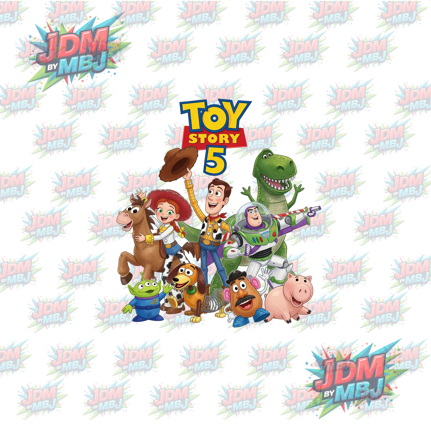 Iron On - Toy Story DTF 20cm