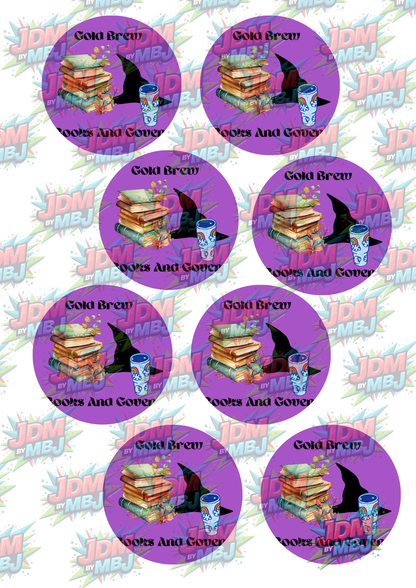 Impresiones de sublimación de posavasos para coche (8 por página)