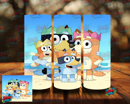 Inspired by Bluey Sublimation Prints