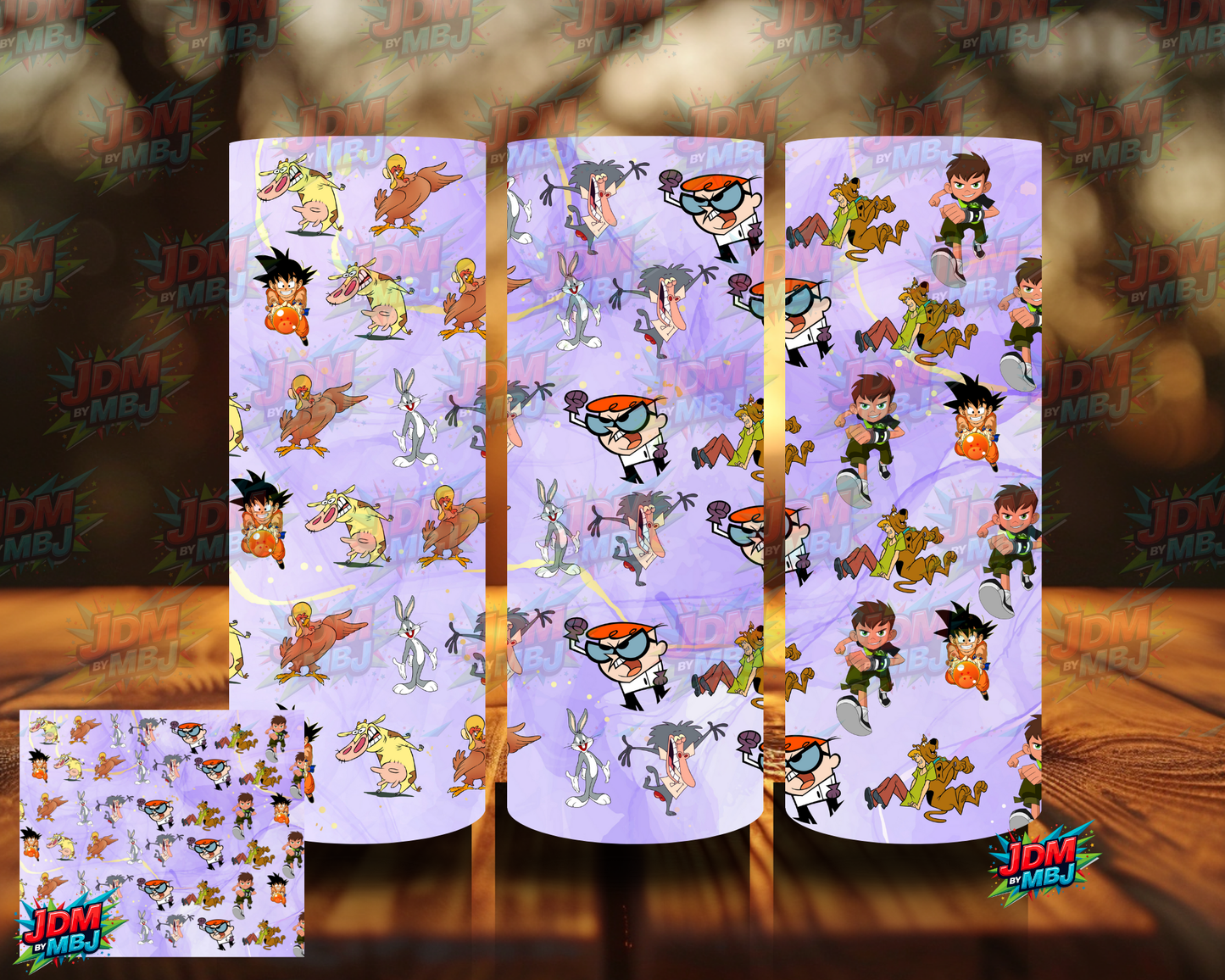 Inspired by Dexter's Laboratory Sublimation Prints