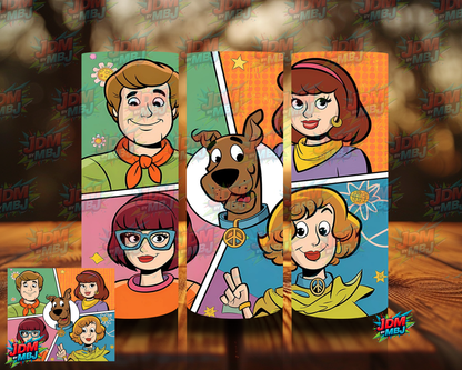 Inspired by Scooby Doo Sublimation Prints