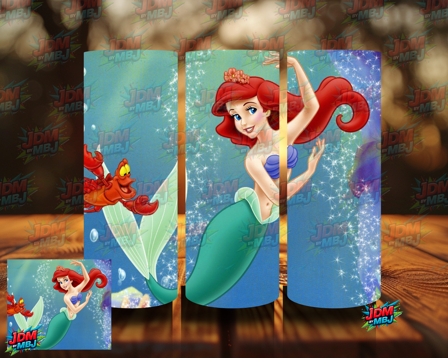Inspired by The Little Mermaid Sublimation Prints