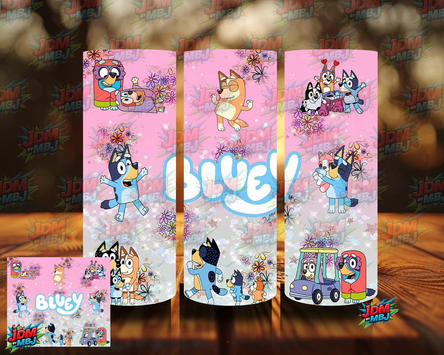 Inspired by Bluey Sublimation Prints