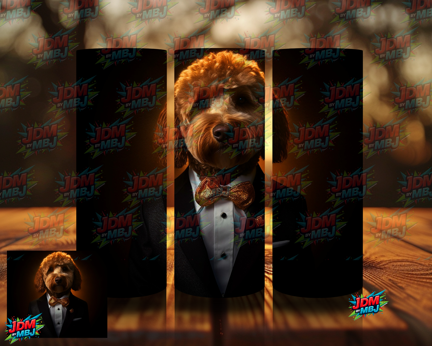 Dog's in Suit Sublimation Prints