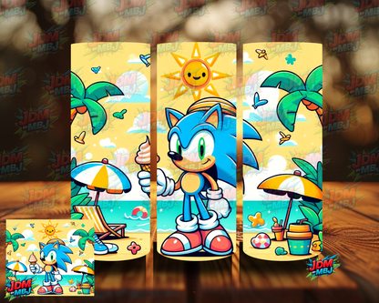 Inspired by Sonic The Hedgehog Sublimation Prints