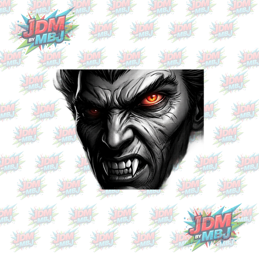 Iron On - Horror 'Halftone' DTF