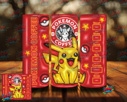 Bubble Style "Coffee" Sublimation Prints