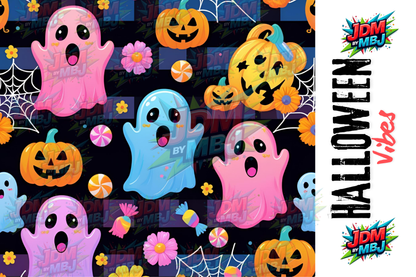 Inspirado en las impresiones de sublimación de Halloween