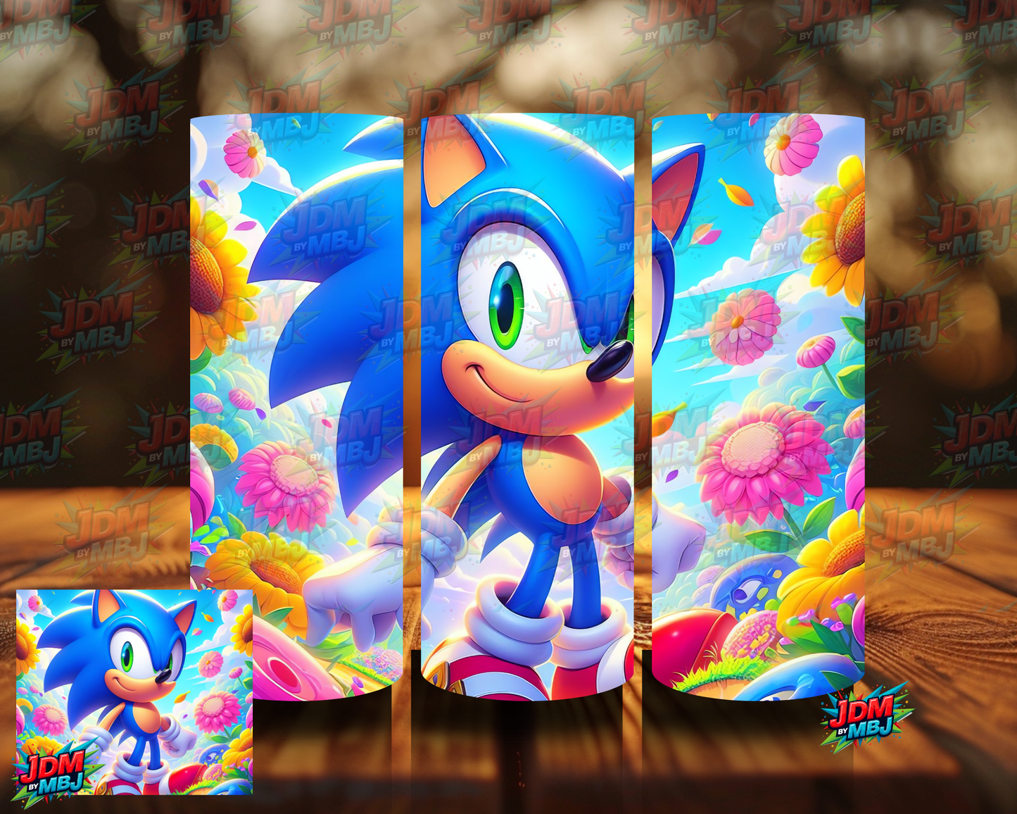 Inspired by Sonic The Hedgehog Sublimation Prints