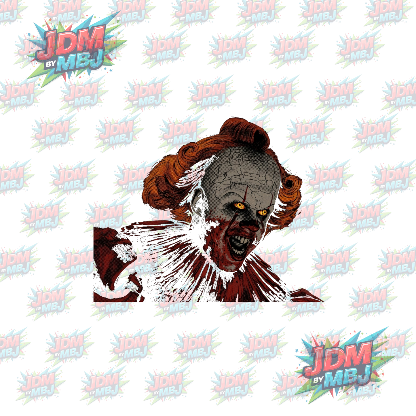 Iron On - Horror 'Halftone' DTF