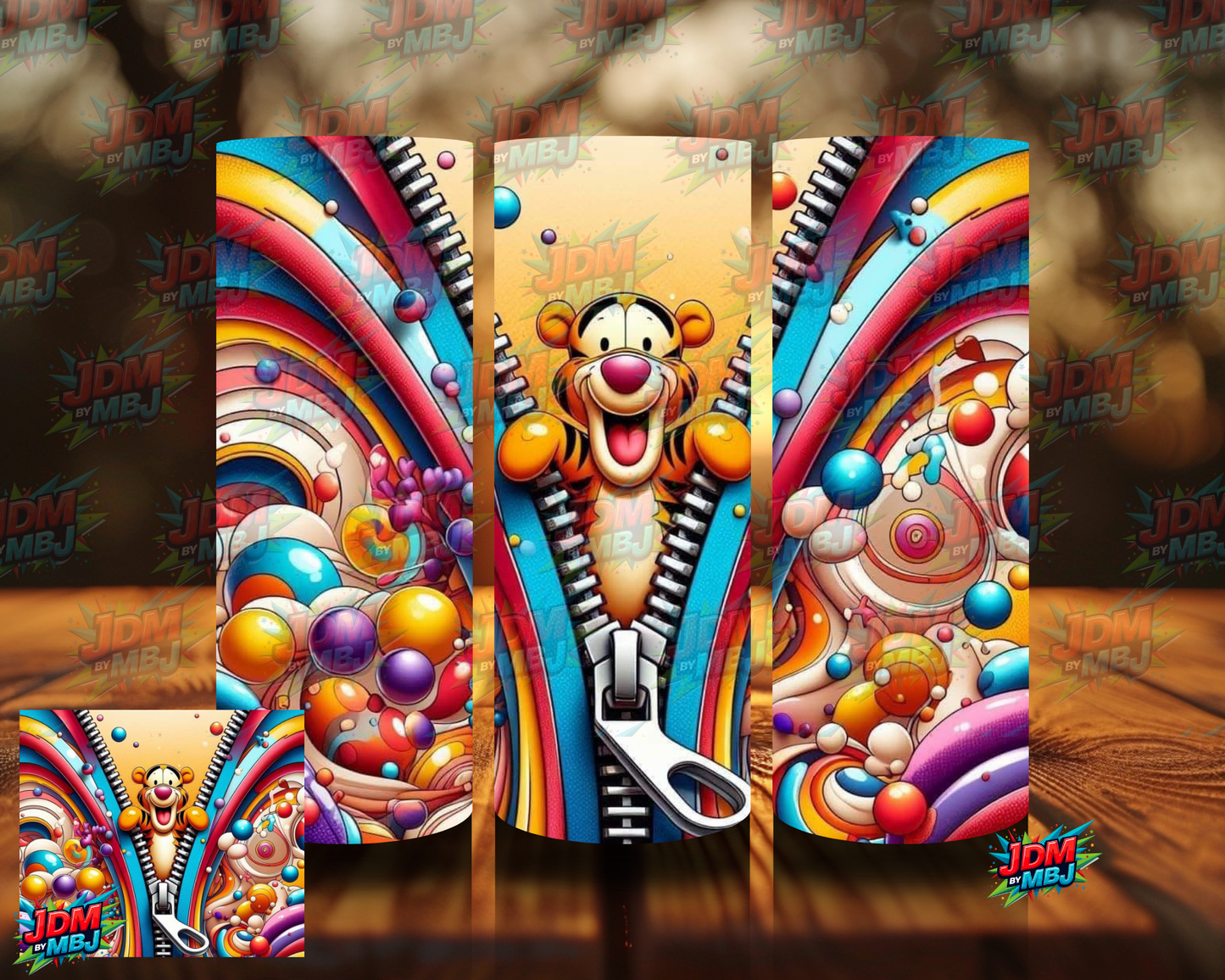 Zipper Style Sublimation Prints