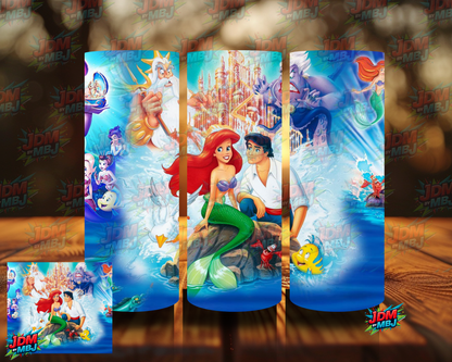 Inspired by The Little Mermaid Sublimation Prints