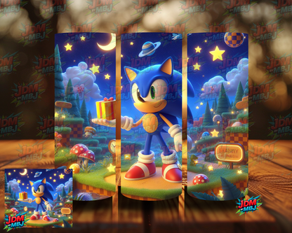 Inspired by Sonic The Hedgehog Sublimation Prints