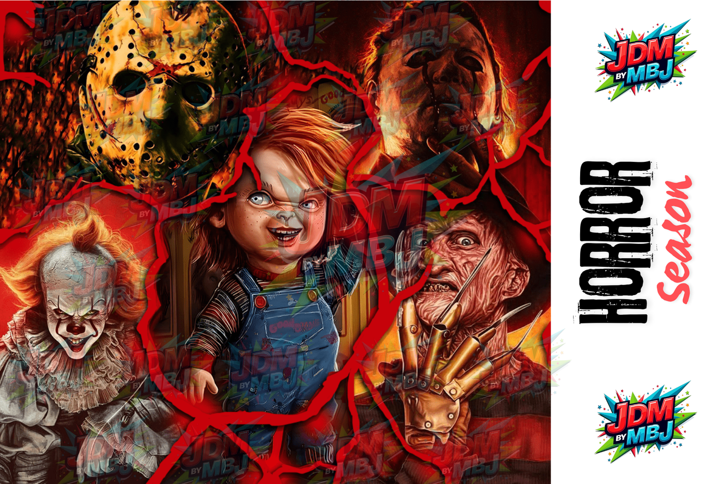 Inspirado en el terror [Volumen 1] Impresiones por sublimación