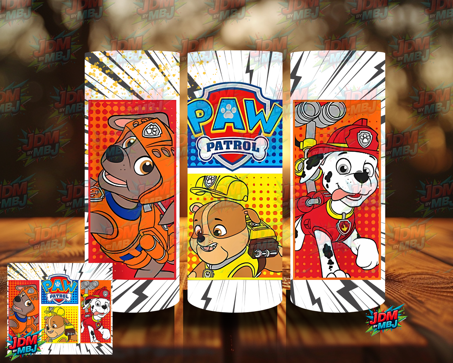 Inspired by Paw Patrol Sublimation Prints