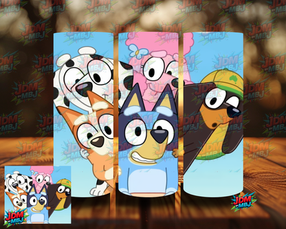 Inspired by Bluey Sublimation Prints