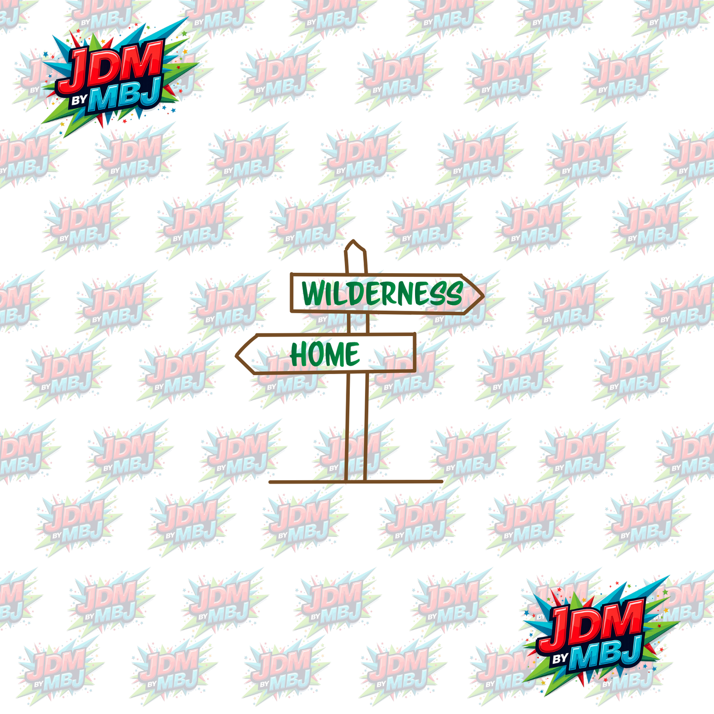 Iron On - Wildness HOME DTF 20cm