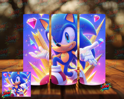 Inspired by Sonic The Hedgehog Sublimation Prints
