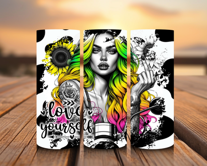 Inspirado en las impresiones de sublimación de Tattoo Girl