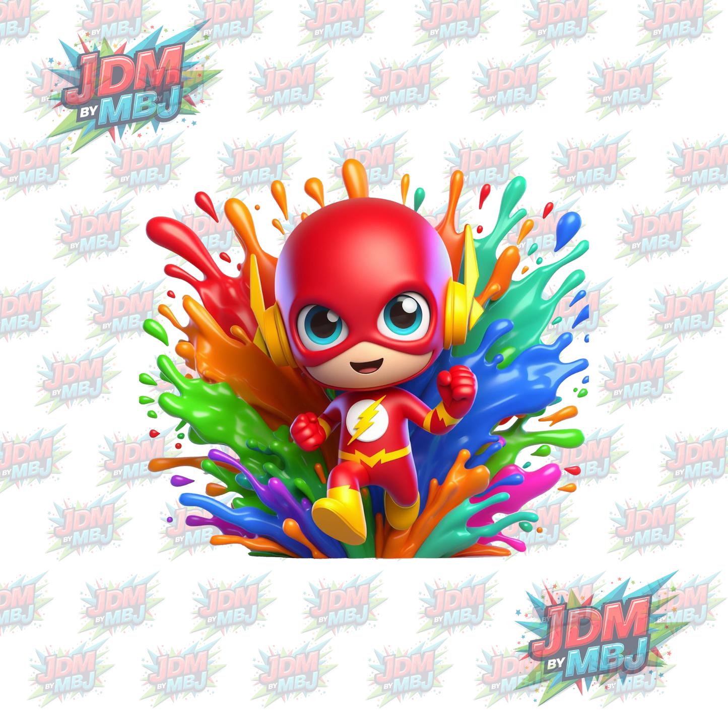 Iron On - Inspired Disney Colour Splash DTF 20cm