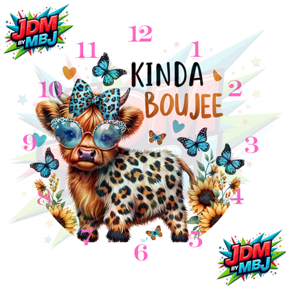 Impresiones por sublimación de relojes de 20 cm x 20 cm (8 pulgadas) - Inspirados en obras de arte mixtas