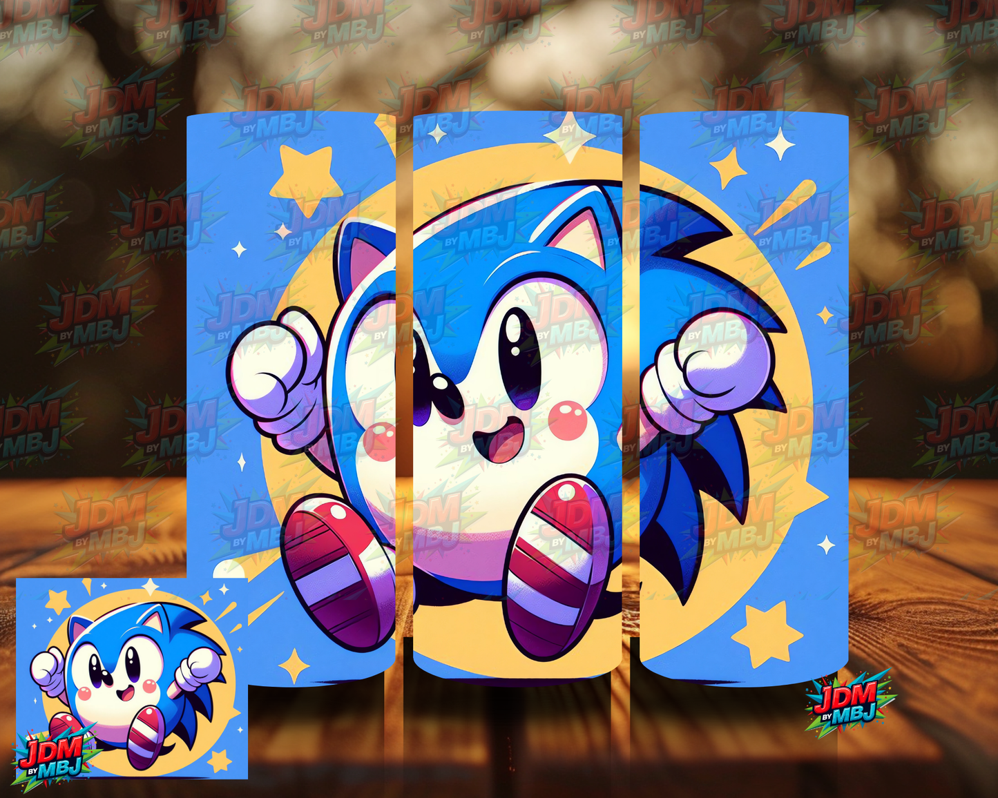 Inspired by Sonic The Hedgehog Sublimation Prints