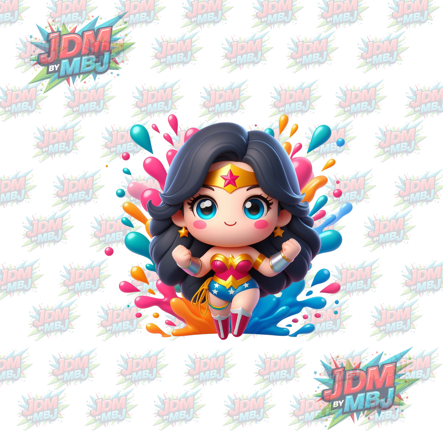 Iron On - Inspired Disney Colour Splash DTF 20cm