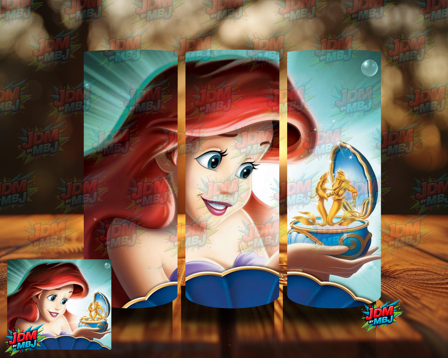 Inspired by The Little Mermaid Sublimation Prints