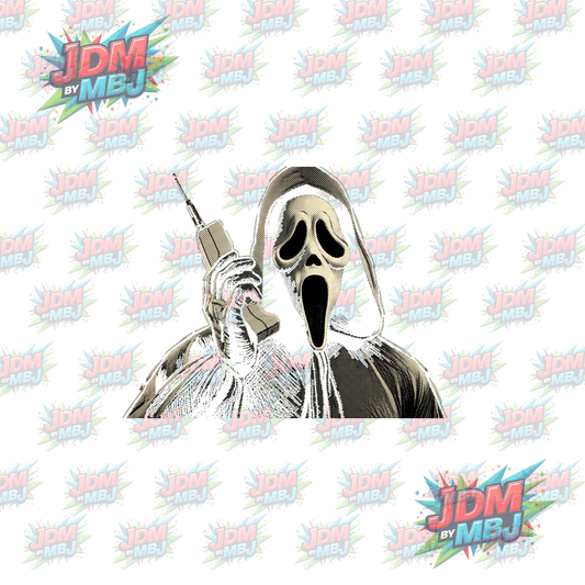 Iron On - Horror 'Halftone' DTF