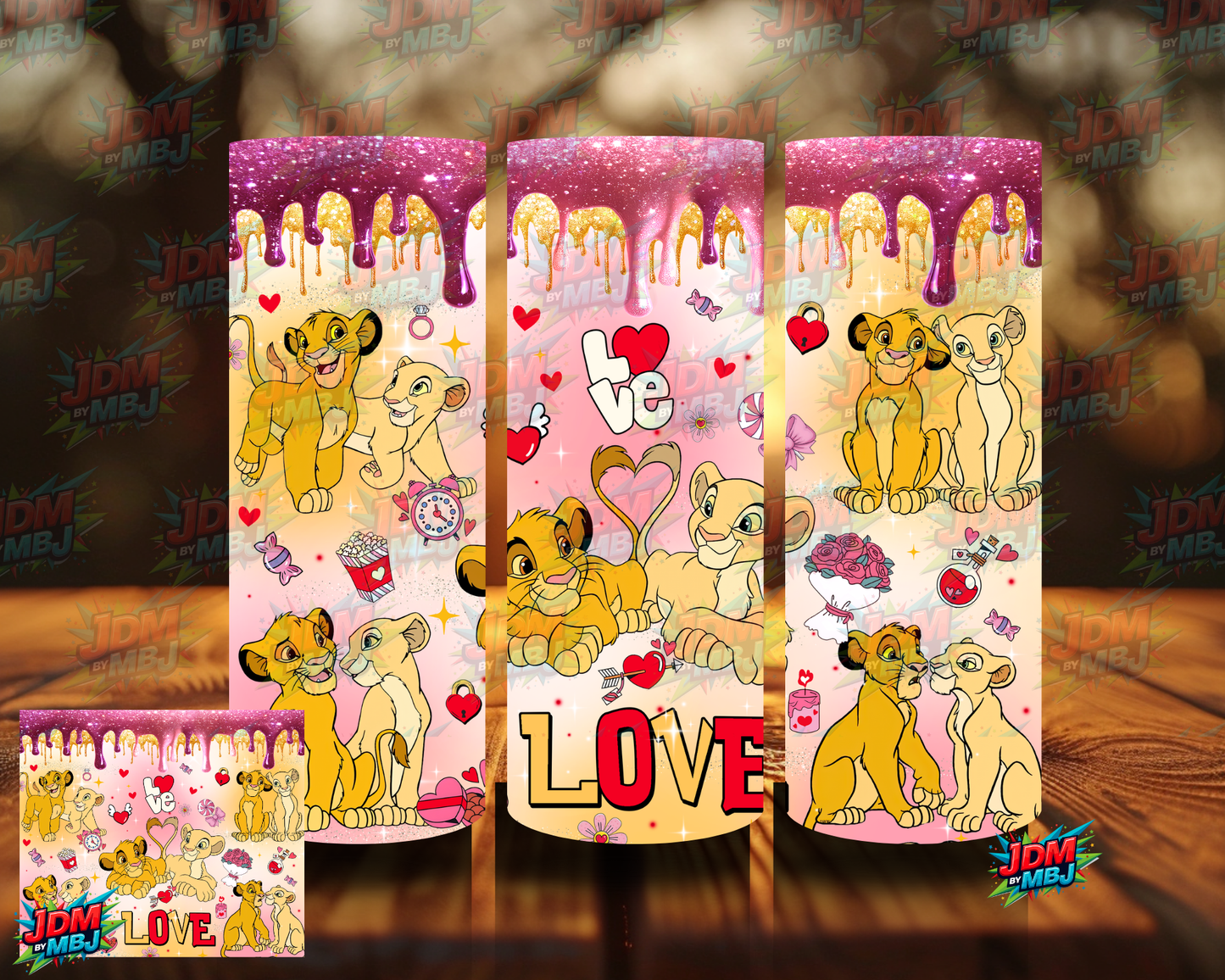 Inspired by Valentine Disney Sublimation Prints