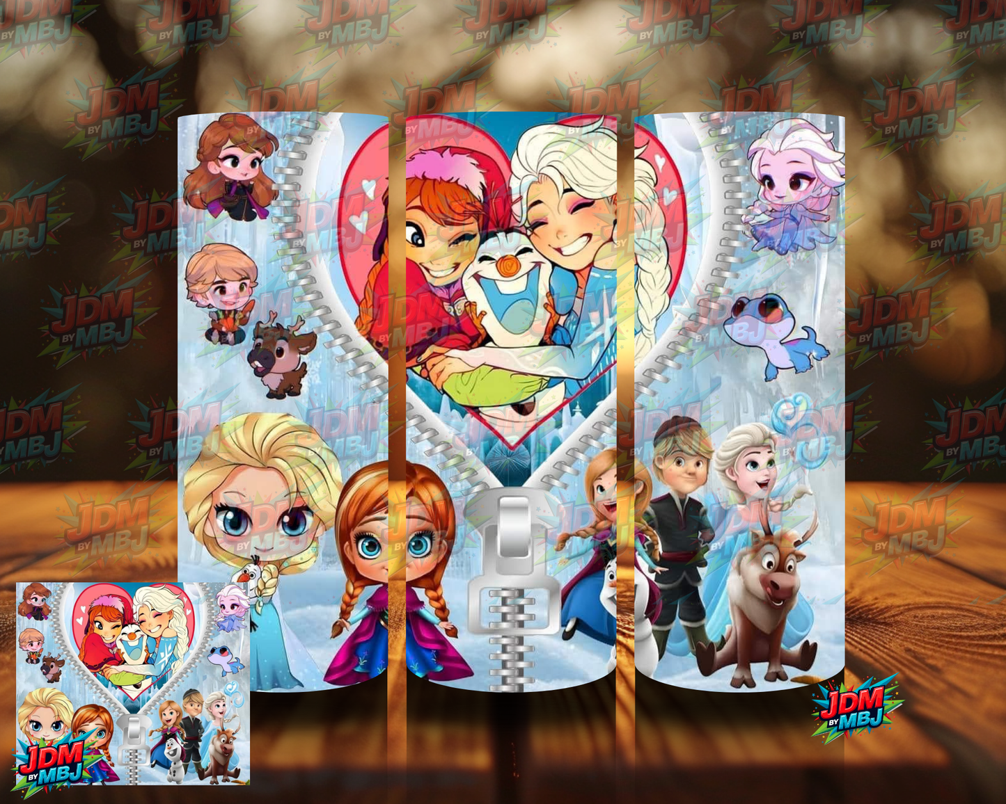 Zipper Style Sublimation Prints