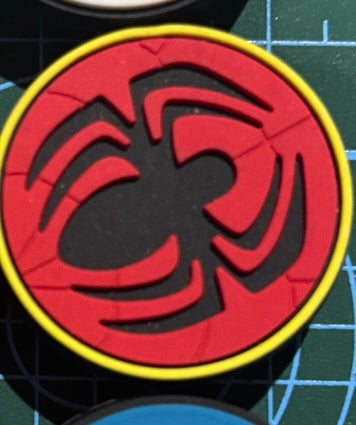 Inspired by MARVEL Circle Shoe Charm