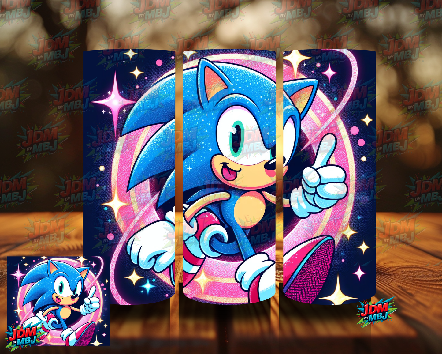 Inspired by Sonic The Hedgehog Sublimation Prints