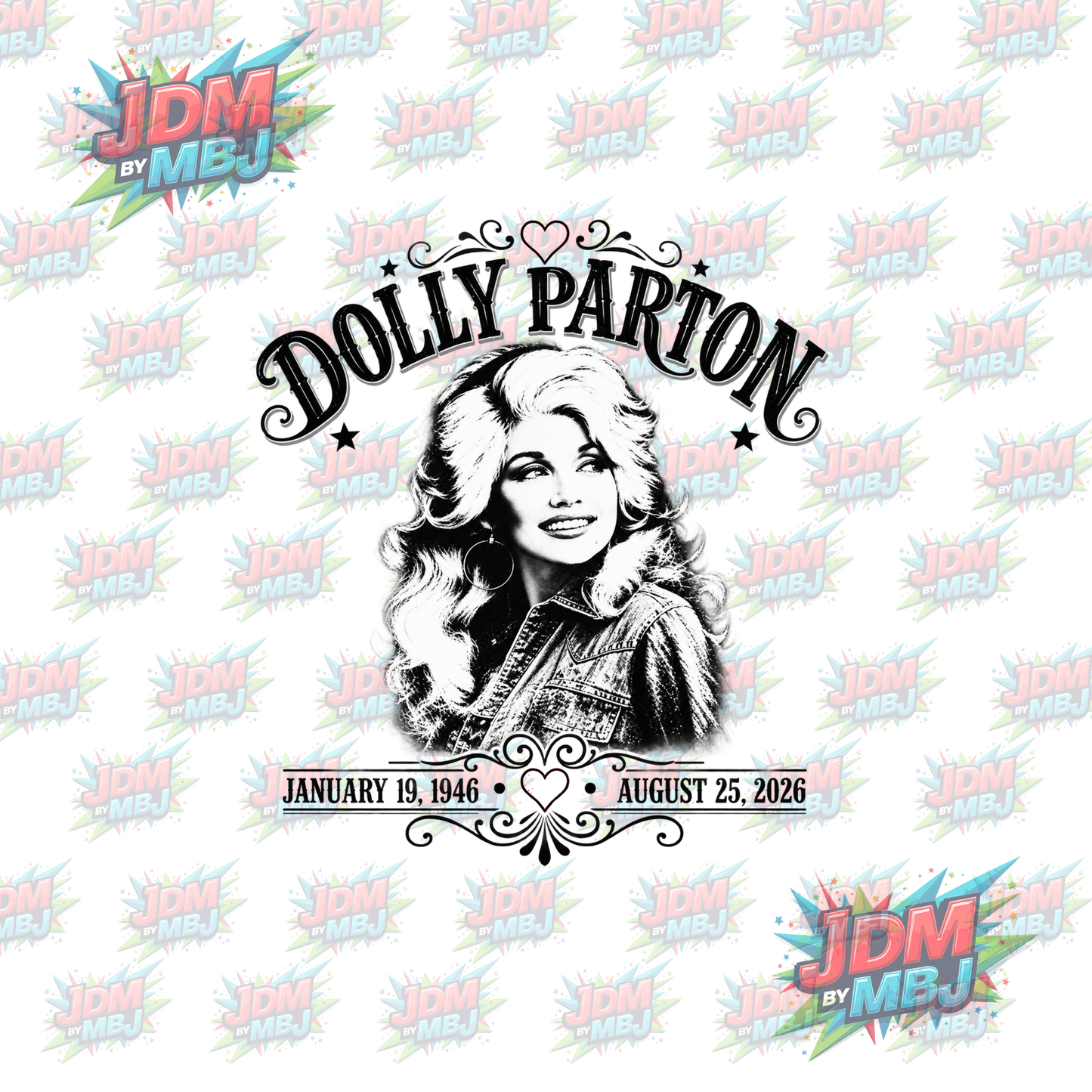 Iron On - Dolly Parton DTF