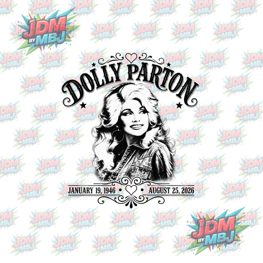 Iron On - Dolly Parton DTF