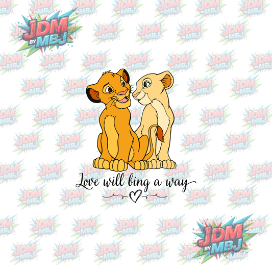 Iron On - Lion King DTF