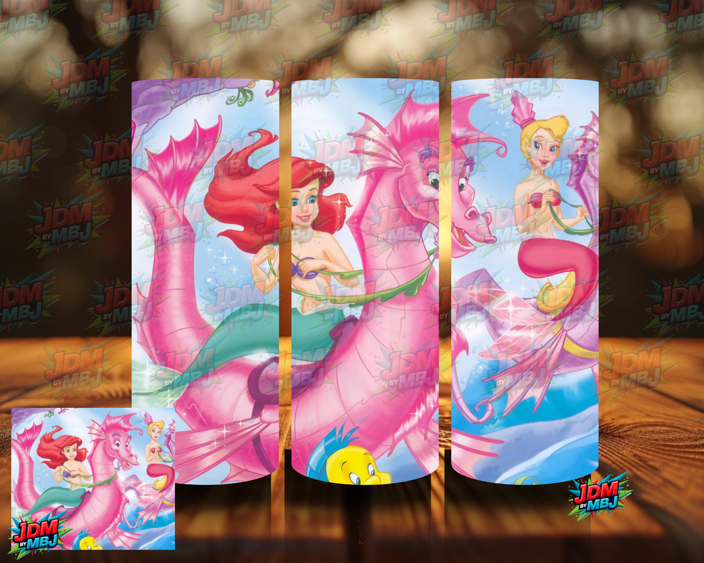 Inspired by The Little Mermaid Sublimation Prints