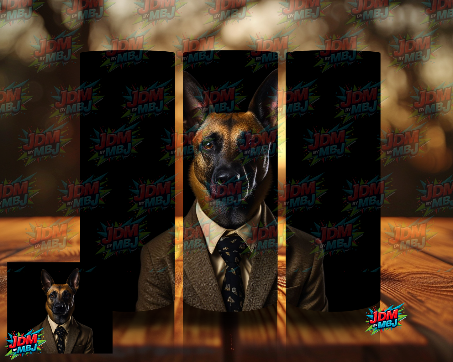 Dog's in Suit Sublimation Prints