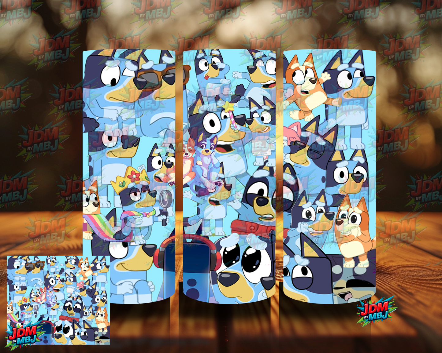 Inspired by Bluey Sublimation Prints