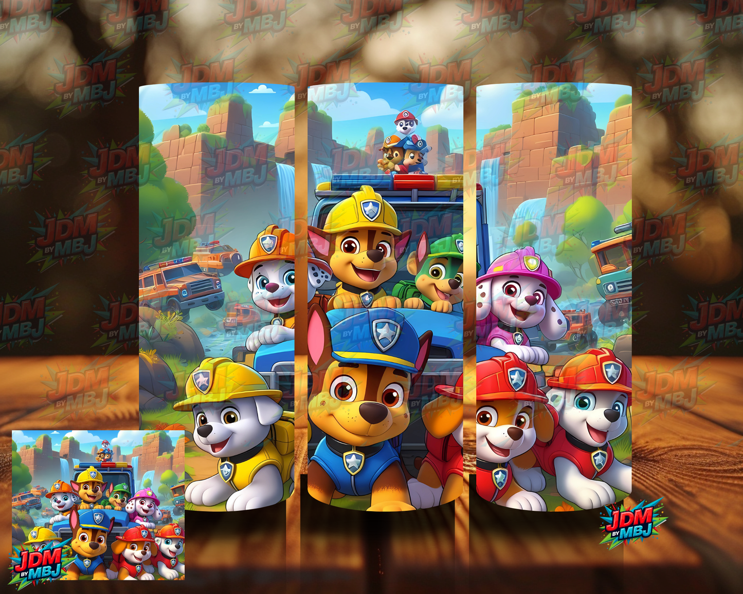 Inspired by Paw Patrol Sublimation Prints