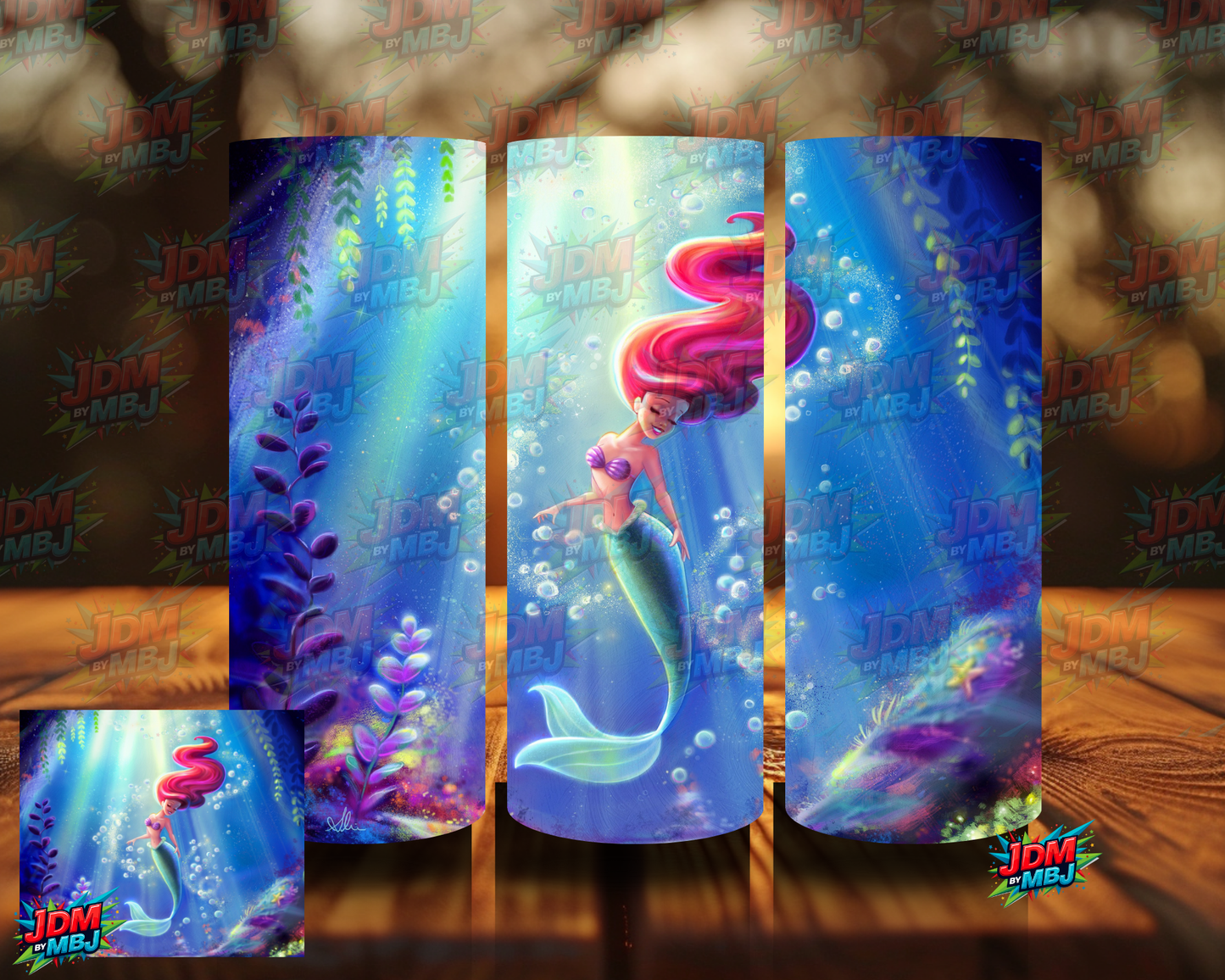 Inspired by The Little Mermaid Sublimation Prints