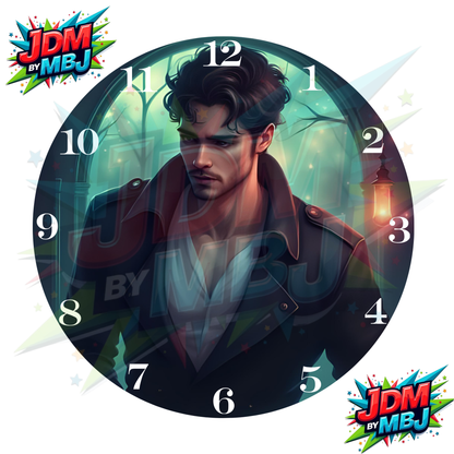 Impresiones de sublimación de relojes de 8 pulgadas (20 cm x 20 cm) - Inspiradas en la moda masculina